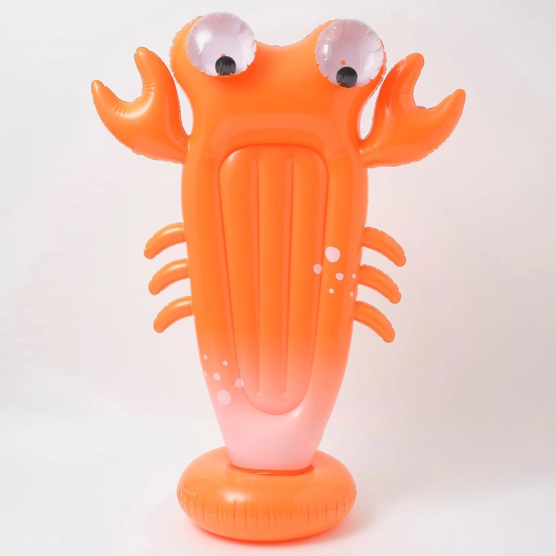Inflatable Giant Sprinkler Sonny the Sea Creature - Neon Orange