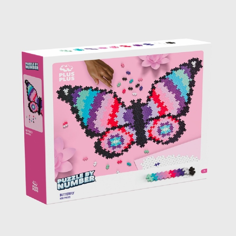 Puzzle by Number - 800 pc Butterfly