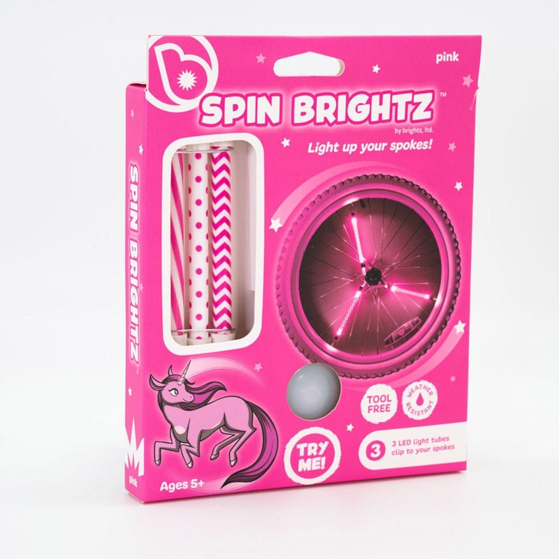 Spin Brightz Kidz - Pink Solid Tubes