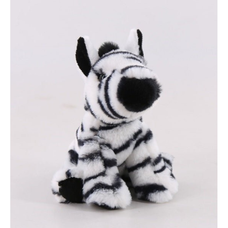 6" Plush Wild Onez Zebra