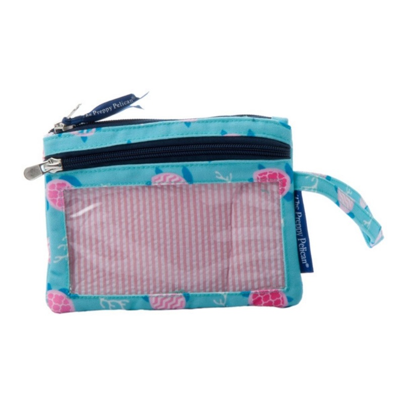 7" Plush Wristlet - Sassy Sea Turtle