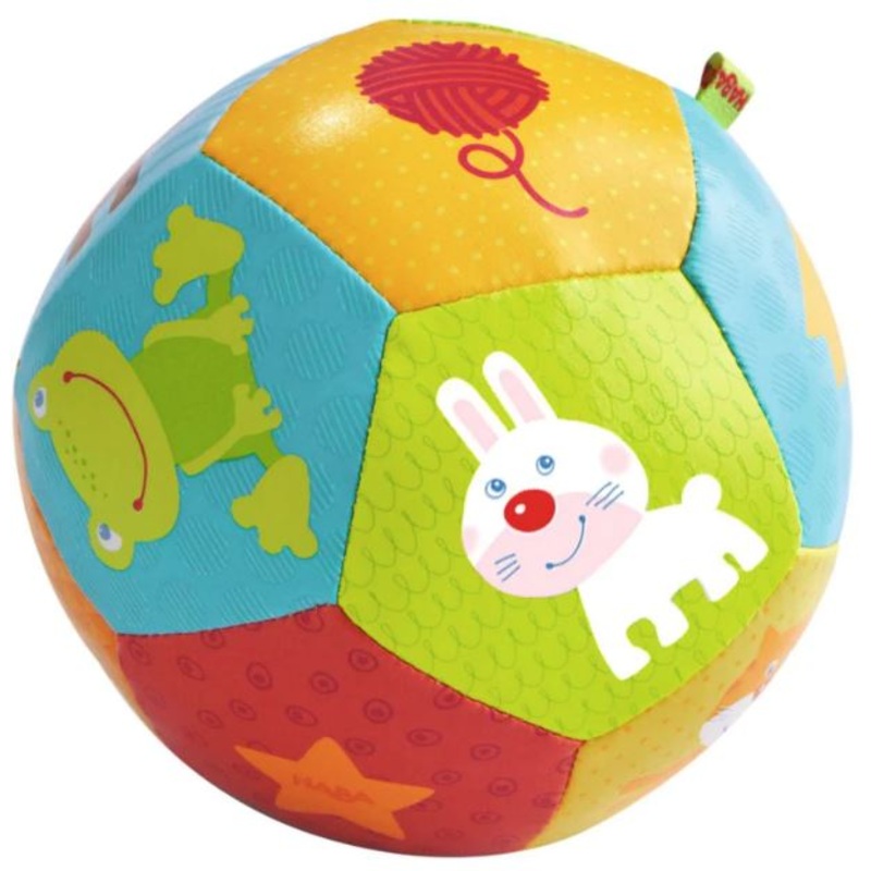 Animal Friends, 4 1/2" Soft Baby Ball