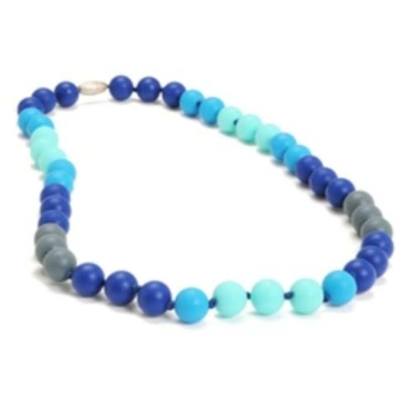 Bleecker Necklace for Mom & Teether for Baby - Turquoise