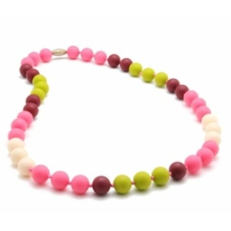 Bleecker Necklace - Punchy Pink