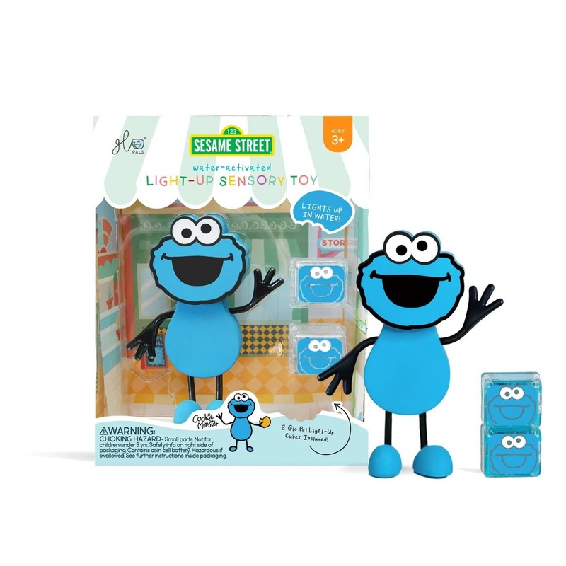 Cookie Monster - Sesame Street Characterfrom Glo Pals