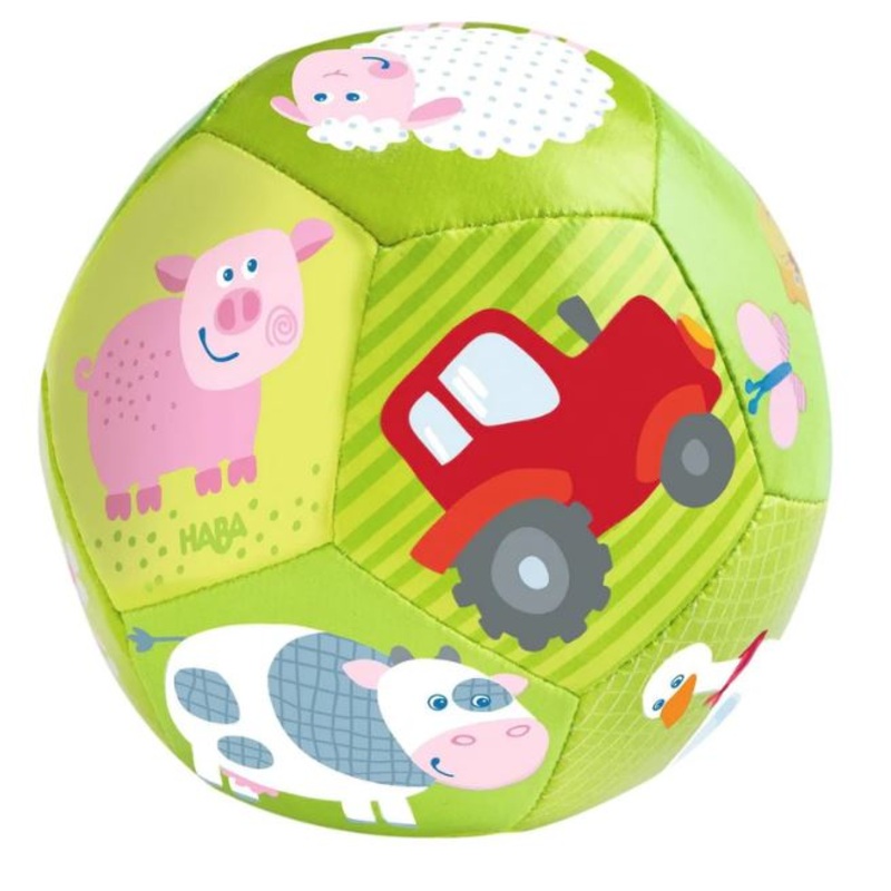 On the Farm, 4 1/2" Soft Baby Ball