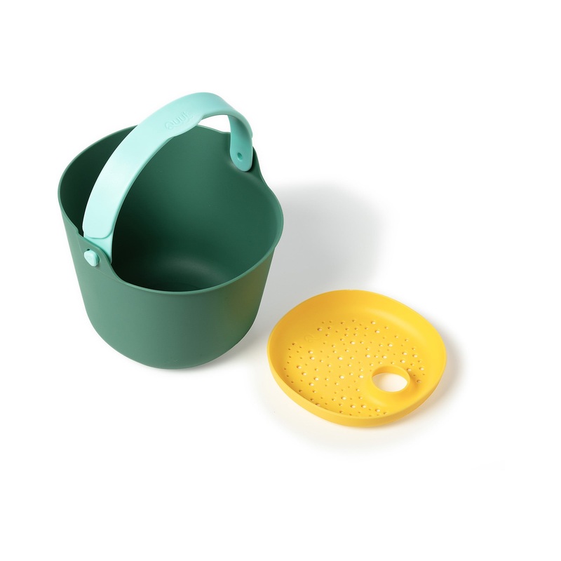 Quut Bucki - Bucket & Sand Sifter | Garden Green