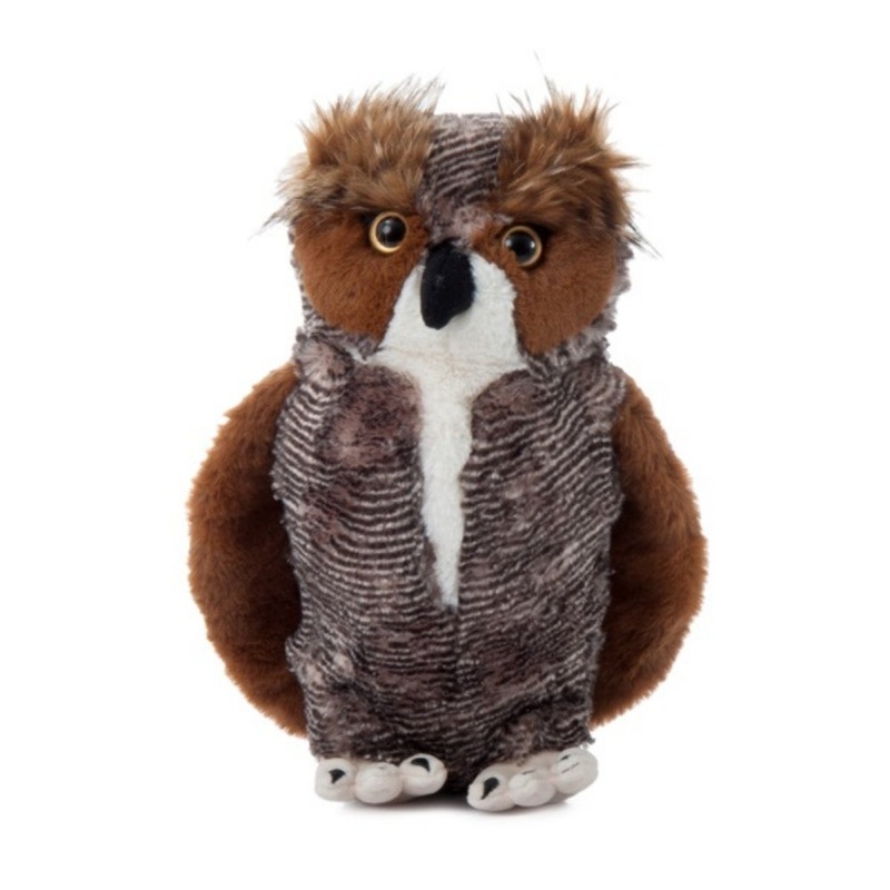 9" Plush Wild Onez Great Horned Owl