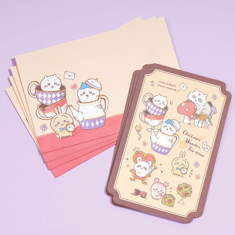 Chiikawa Wonder Tea Time Letter Set