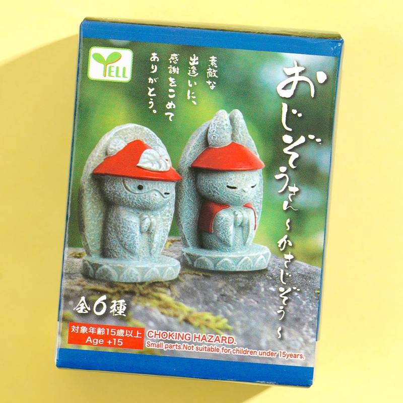 Yell Ojizo-san Straw Hat Animal Figure