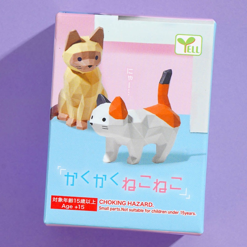Yell Kakukaku Neko Neko Collectible Figure
