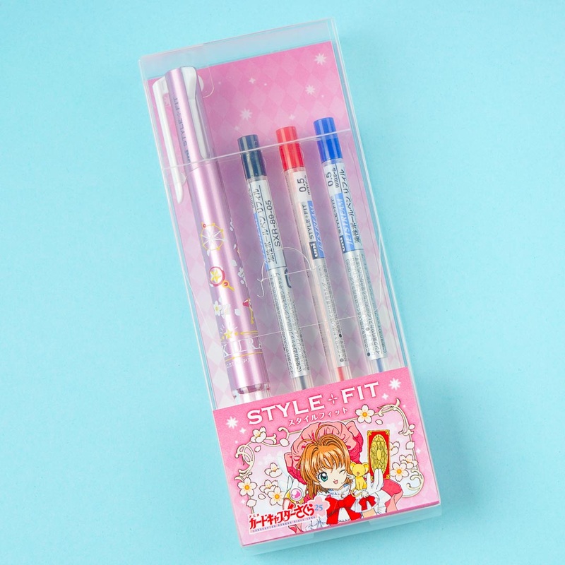 Cardcaptor Sakura 3-Color Oil Based Ballpen Set