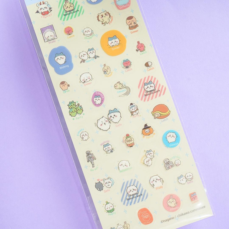Chiikawa Daily Schedule Stickers