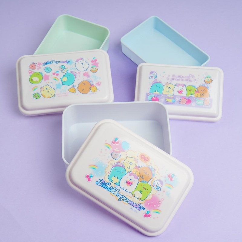 Sumikko Gurashi Cherry & Ribbon Bento Box Set