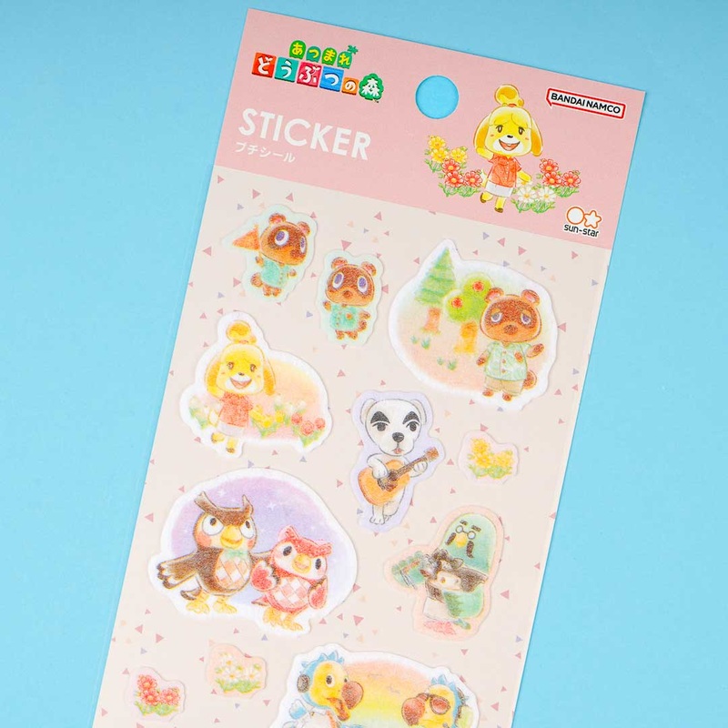 Animal Crossing Fabric Stickers