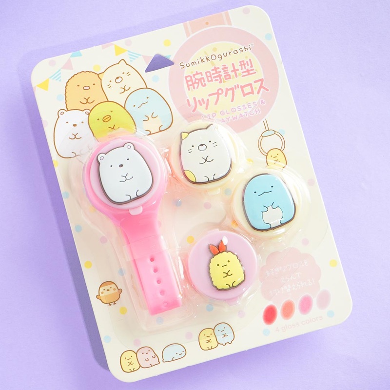 Sumikko Gurashi Classic Lip Gloss Watch Set