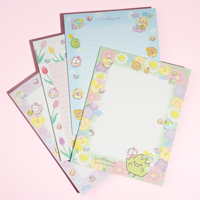 Sumikko Gurashi Fairy Flower Garden Letter Set