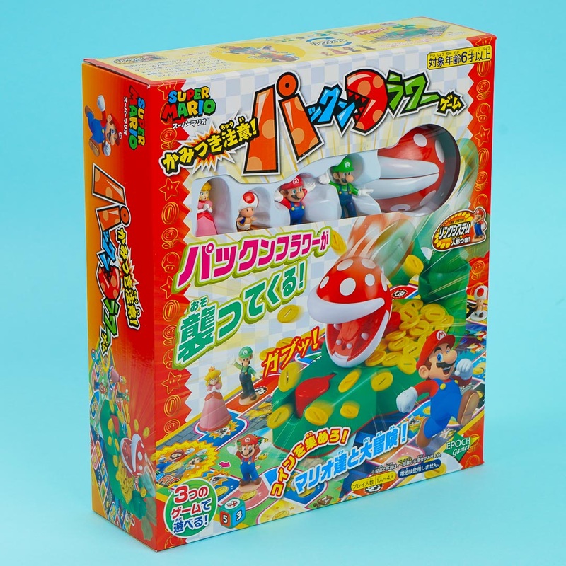 Super Mario Biting Piranha Plant Game Set