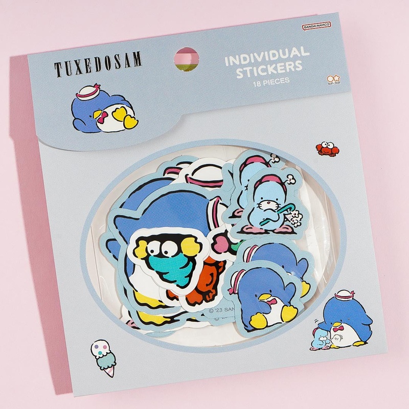 Tuxedosam Retro Sticker Flakes