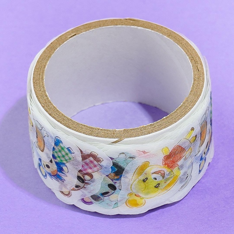 Animal Crossing Die-Cut Masking Tape