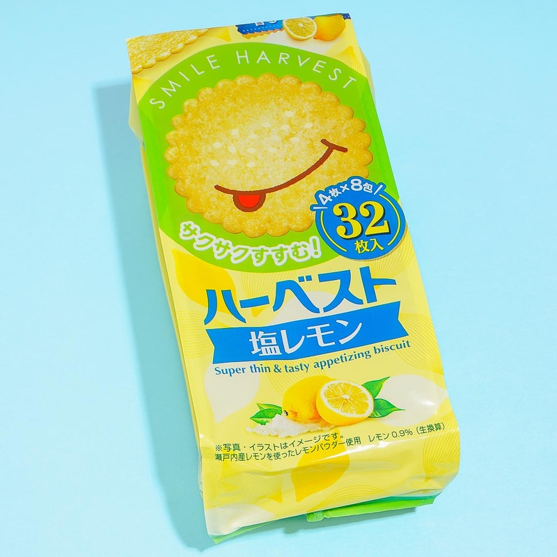 Tohato Smile Harvest Super Thin Biscuit Bag - Salty Lemon