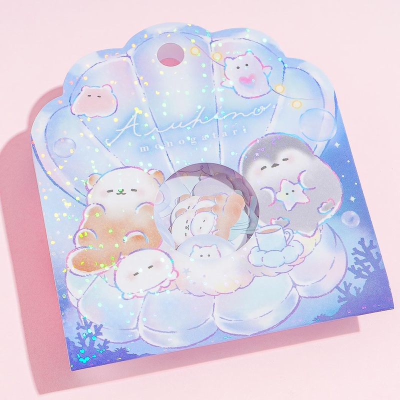 Aruhino Monogatari Sleepy Animal Mini Sticker Flakes