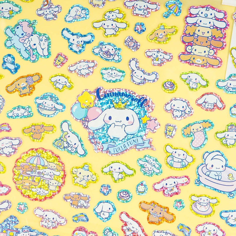 Cinnamoroll Fulla Fun Glittery Stickers