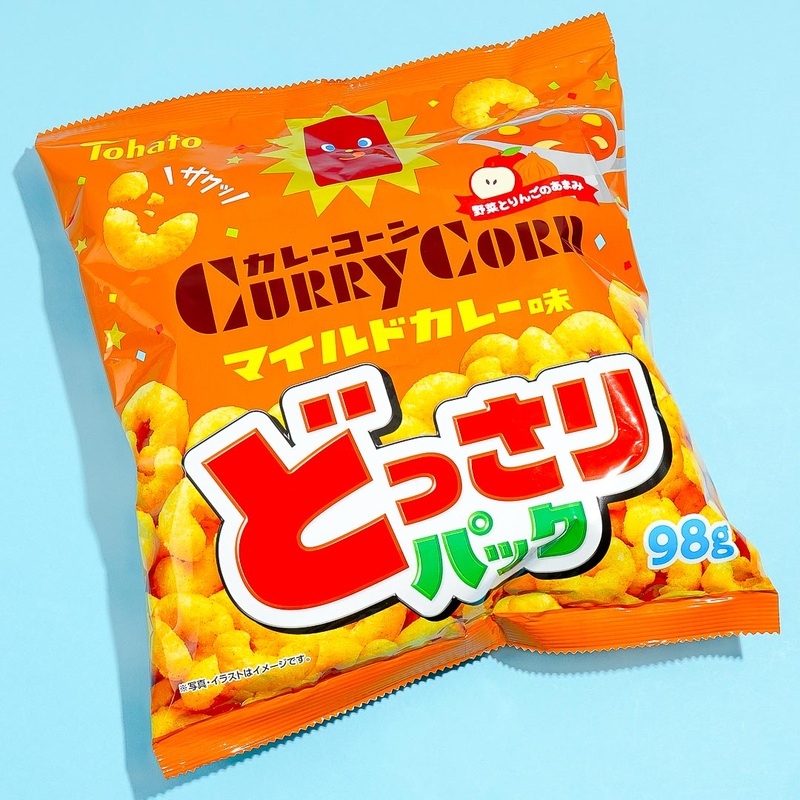 Tohato Curry Corn Large Pack