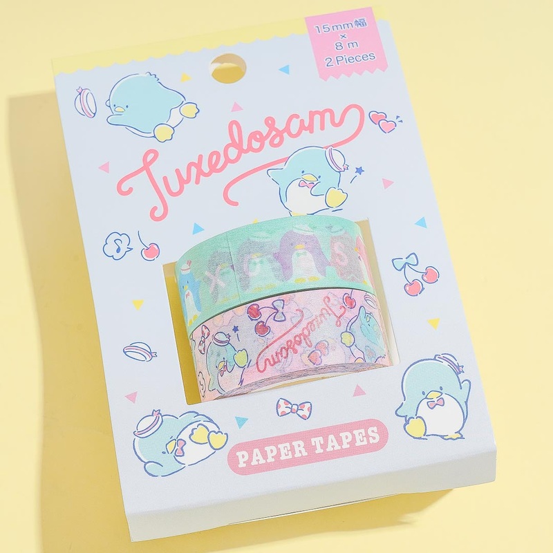 Tuxedosam Cherry Paper Tape Set