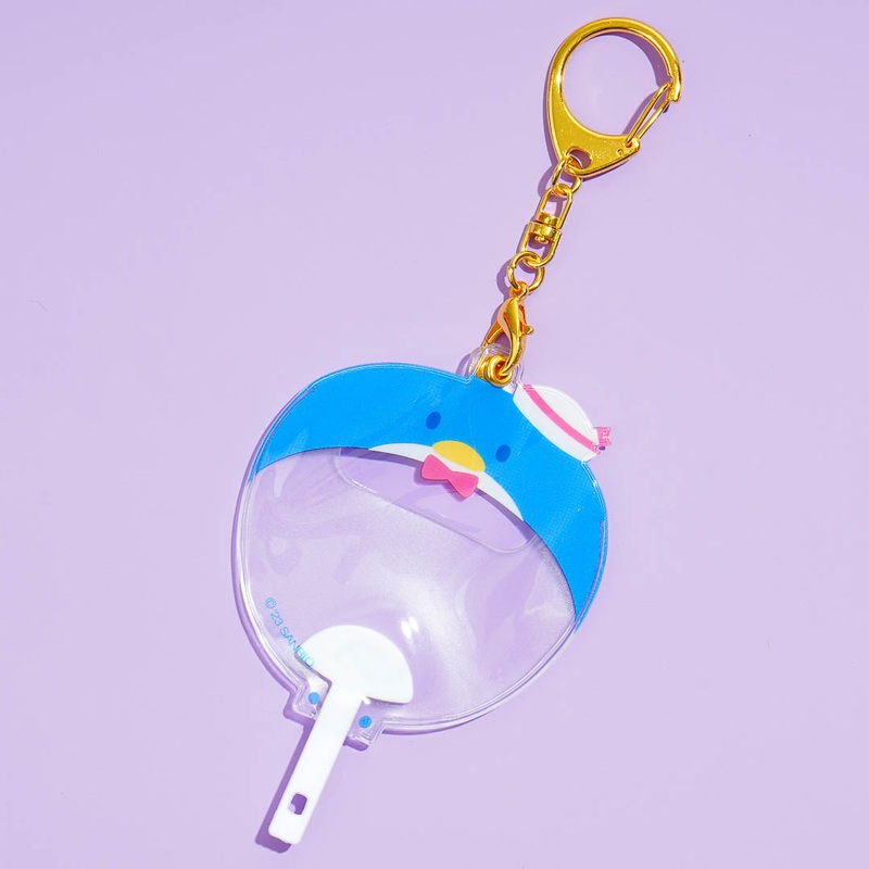 Tuxedosam Uchiwa Fan Can Badge Case