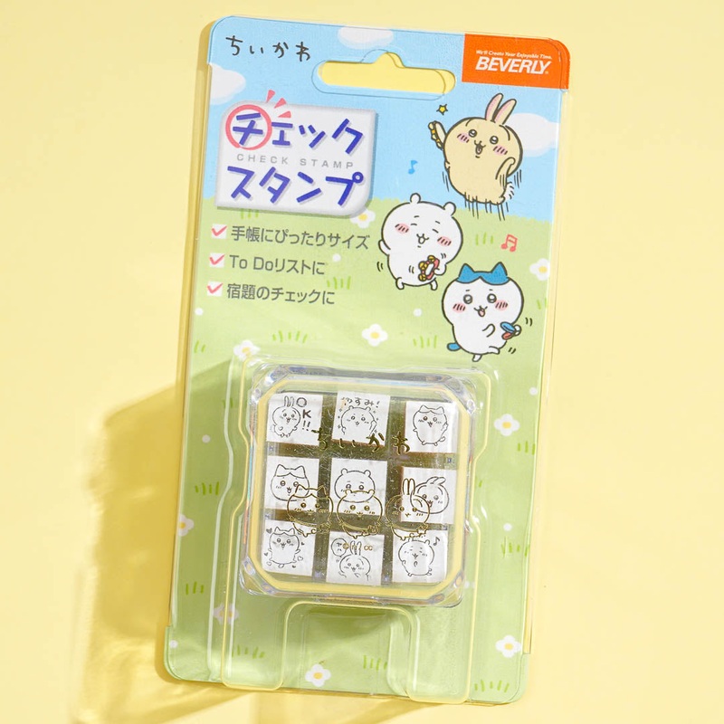 Chiikawa Check Stamp Set