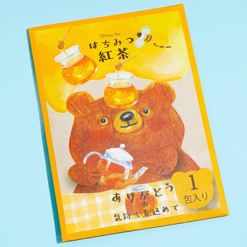 Bear Black Tea With Honey Powder Sachet