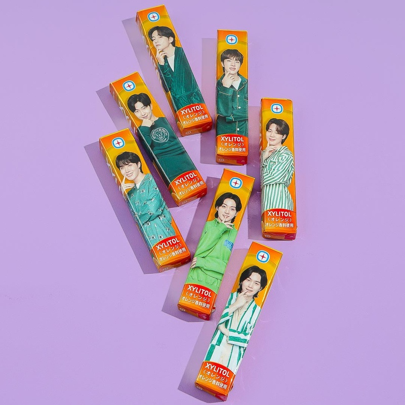 BTS x Lotte Xylitol Gum - Orange