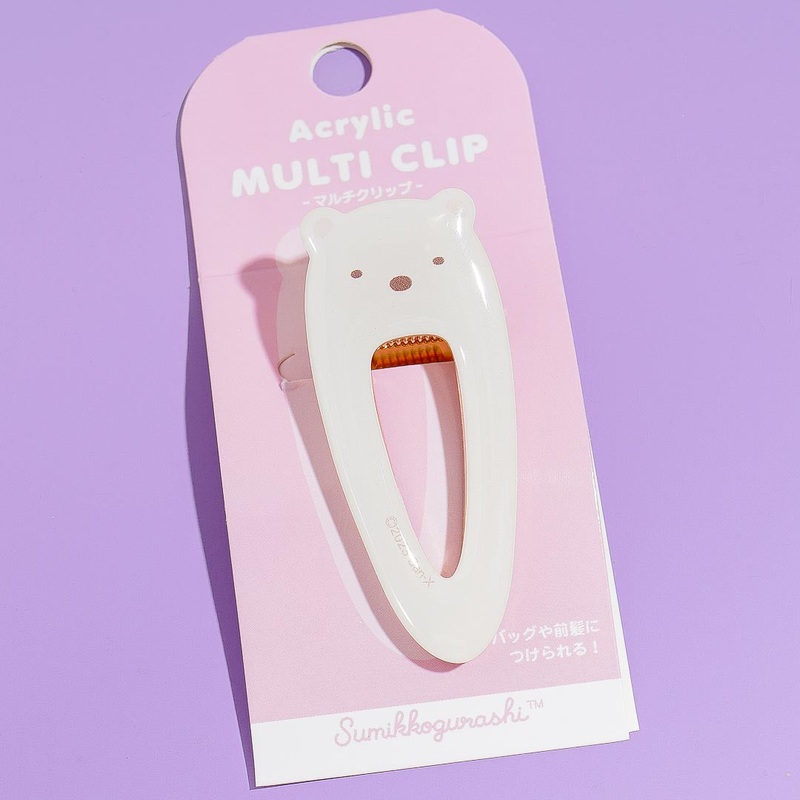 Sumikko Gurashi Multi-Purpose Clip - Shirokuma