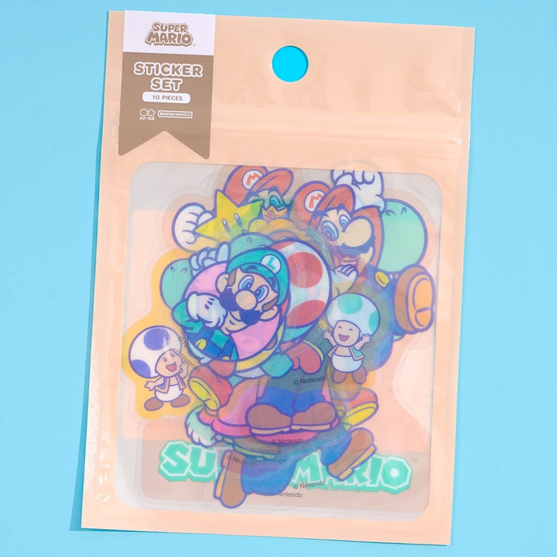 Super Mario Allies Sticker Set