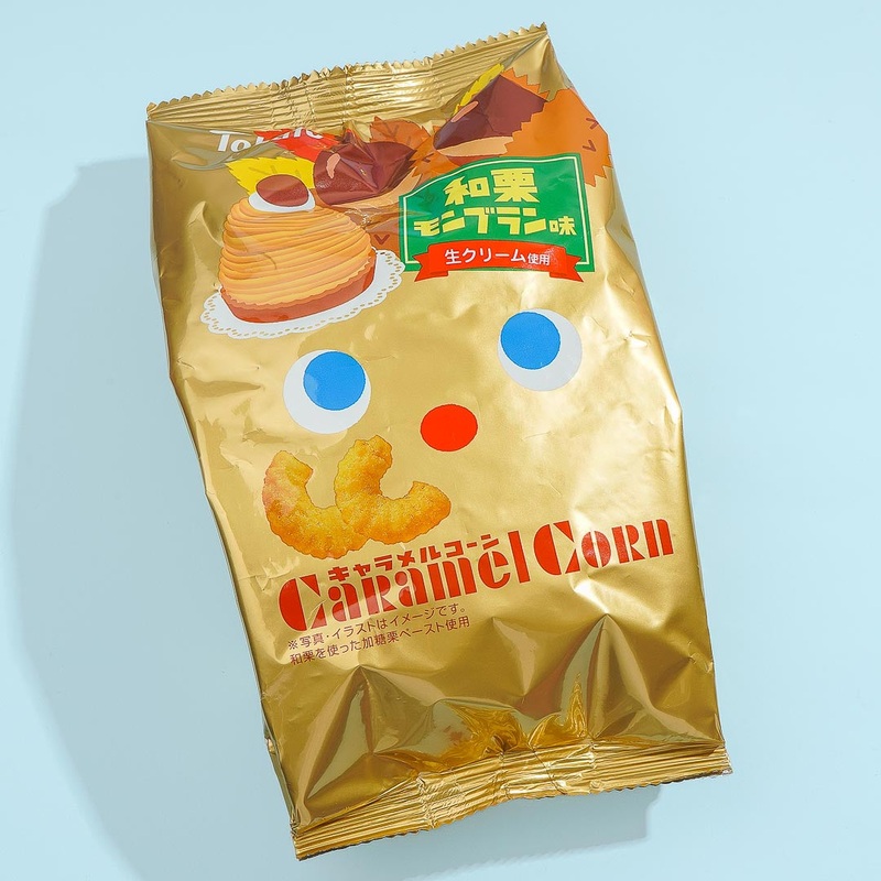 Tohato Caramel Corn - Japanese Chestnut Mont Blanc