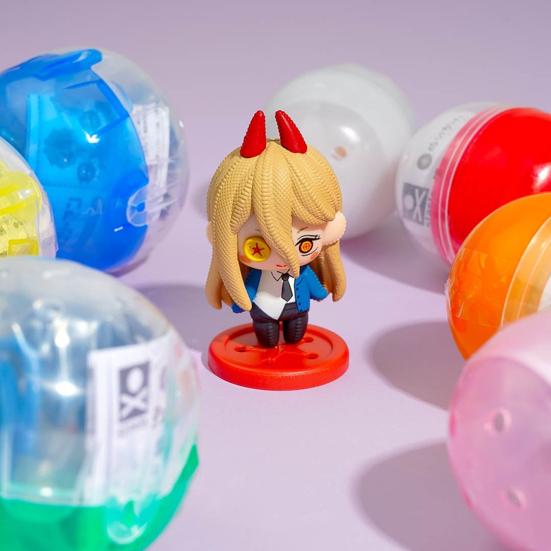 Chainsaw Man Button Eye Gachapon
