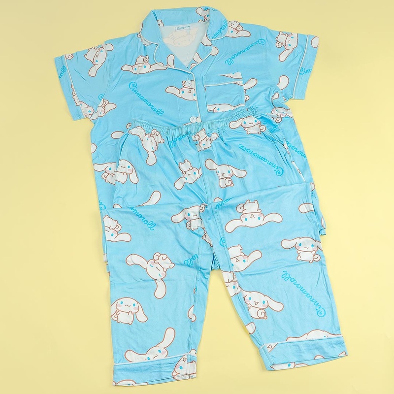 Cinnamoroll Button Down Pajama Set