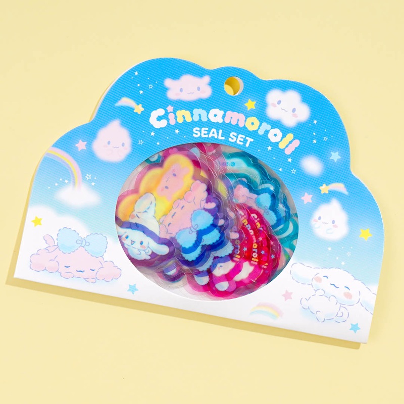 Cinnamoroll & Poron Translucent Stickers