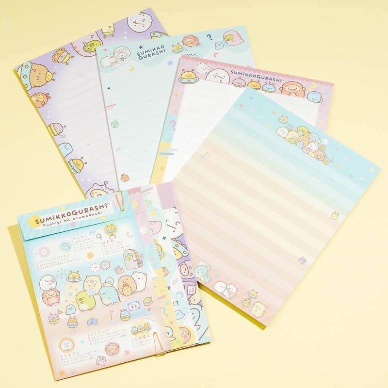 Sumikko Gurashi Mysterious Friends Buddy Up Letter Set
