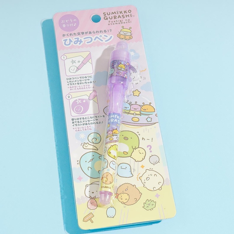 Sumikko Gurashi Secret Message Pen - Pink