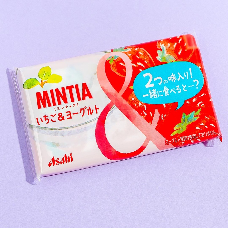 Asahi Mintia Mints - Strawberry & Yogurt