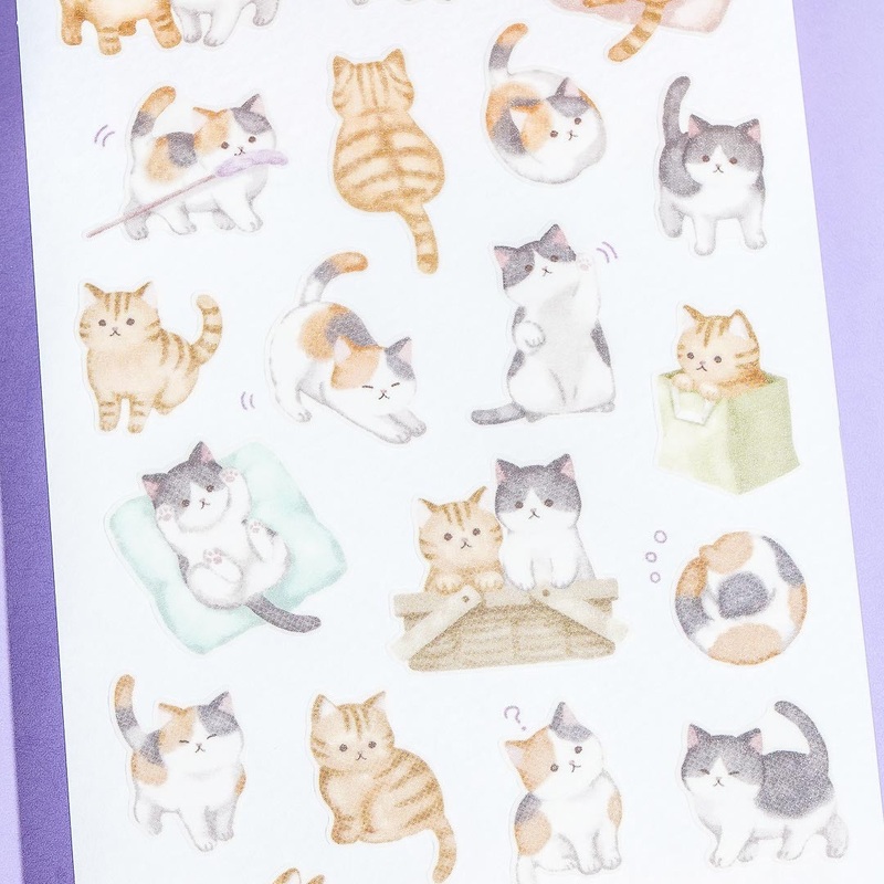 Cherish Cat Stickers