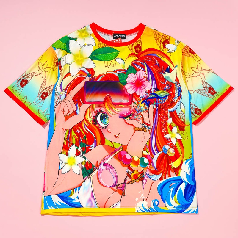 ACDC Rag Aloha Pyscho Summer Shirt