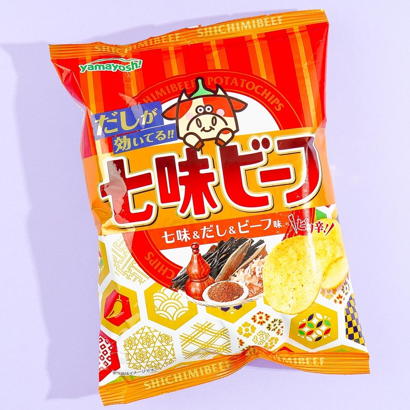 Yamayoshi Potato Chips - Shichimi Beef
