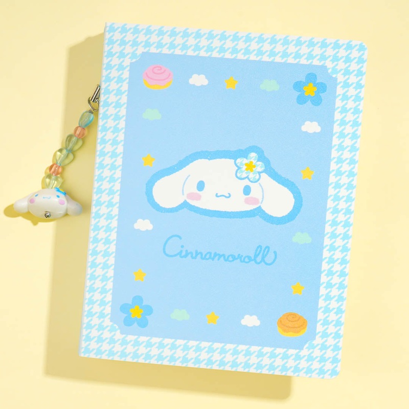 Cinnamoroll Kaohana Card Binder With Charm