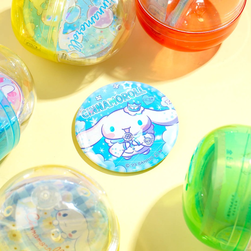 Cinnamoroll Party Can Badge Gachapon