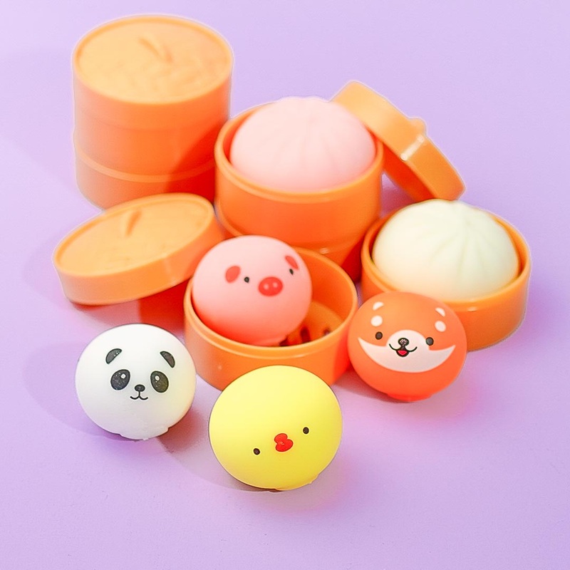 Animal Steamed Bun Squishy