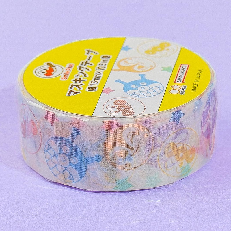 Anpanman Funny Faces Masking Tape