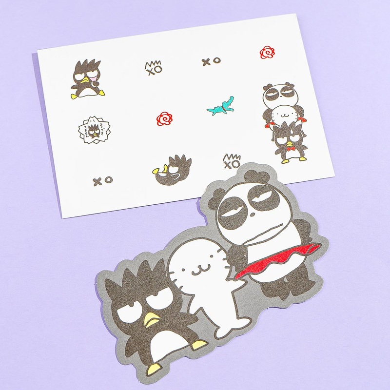 Bad Badtz-Maru & Friends Retro Time Mini Letter Set